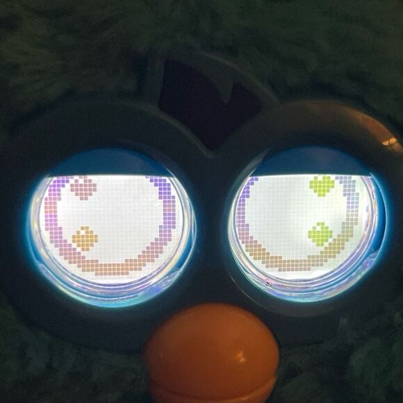 2012 Furby Boom Blue Teal Hasbro Interactive Talking Toy Tested & Working - Picture 13 of 13